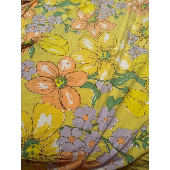 Vintage Flower Power Full Fitted sheet - Picture 1 of 4